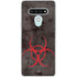 Biohazard Red LG Stylo 6 Clear Case