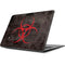 Biohazard Red Apple MacBook Skin