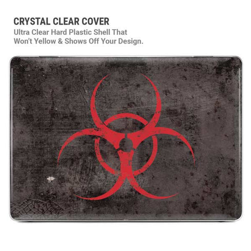 Biohazard Red MacBook Air 13in M1 (2021) Case plus Skin