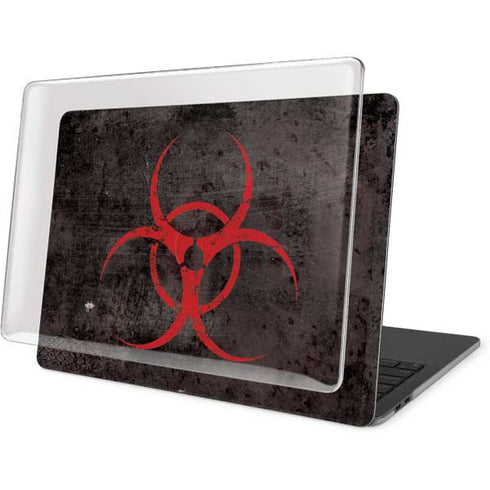 Biohazard Red MacBook Pro 13in (2020) Case plus Skin