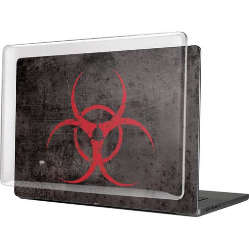 Biohazard Red MacBook Pro 16in (2021-25) Case plus Skin