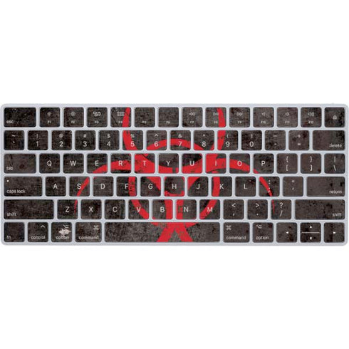 Biohazard Red Magic Keyboard Skin