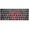 Biohazard Red Magic Keyboard Skin