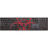 Biohazard Red Magic Keyboard with Numeric Keypad Skin