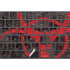 Biohazard Red Magic Keyboard with Numeric Keypad Skin