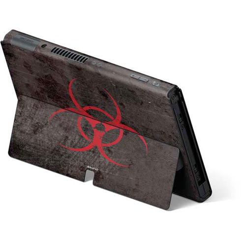 Biohazard Red Nintendo Switch OLED (2021) Skin