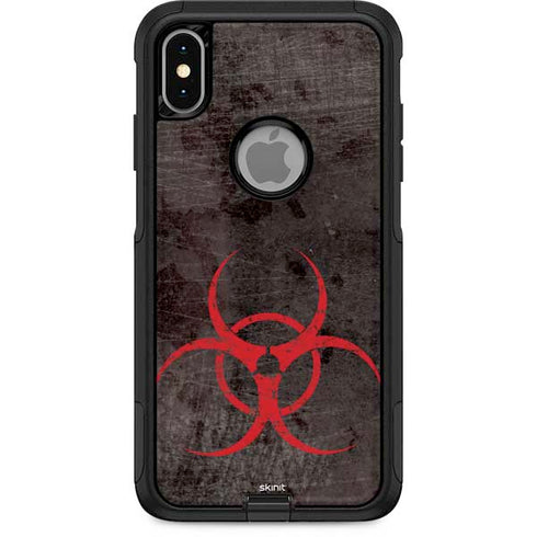 Biohazard Red Otterbox Commuter iPhone Skin