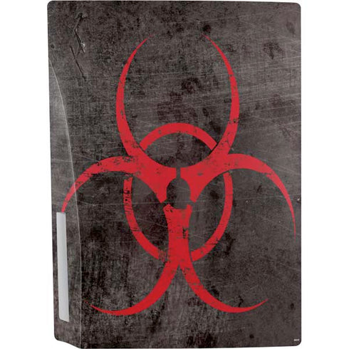 Biohazard Red PS5 Console Skin