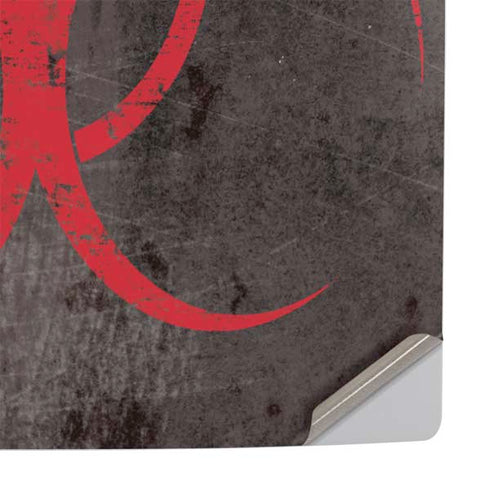 Biohazard Red PS5 Console Skin