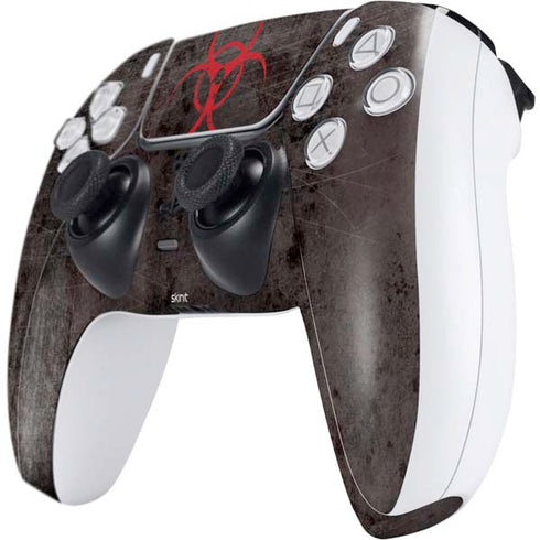 Biohazard Red PS5 Controller Skin