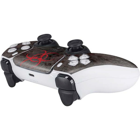 Biohazard Red PS5 Controller Skin