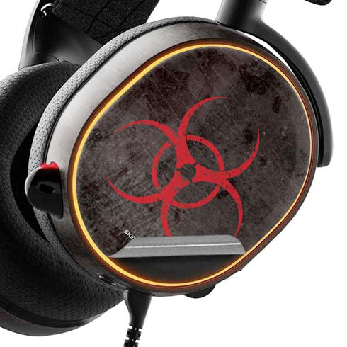 Biohazard Red SteelSeries Arctis 5 Skin