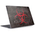 Biohazard Red Surface Laptop 2 Skin