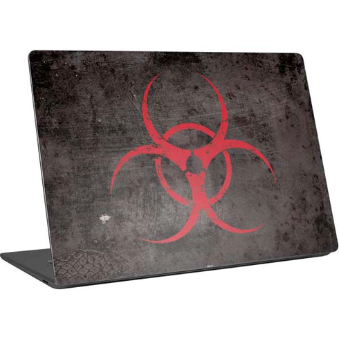 Biohazard Red Surface Laptop 4 15in Skin