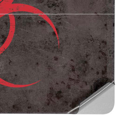 Biohazard Red Surface Laptop Studio Skin