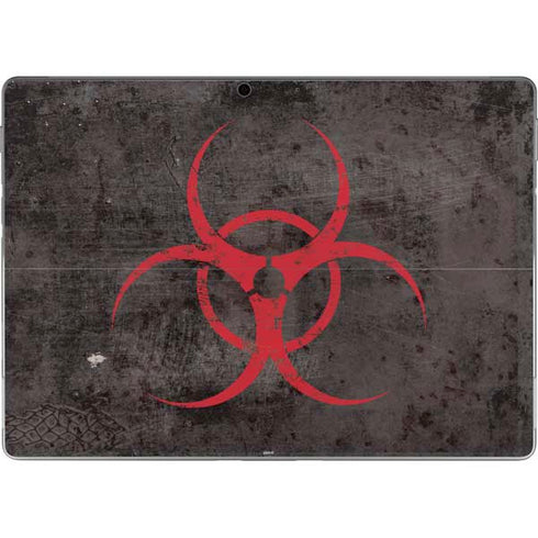 Biohazard Red Surface Pro 8 Skin