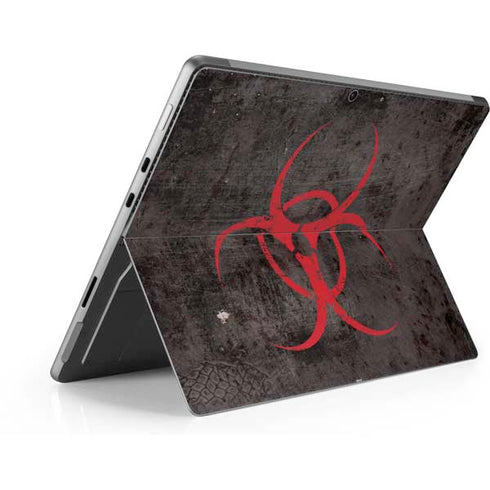 Biohazard Red Surface Pro 8 Skin