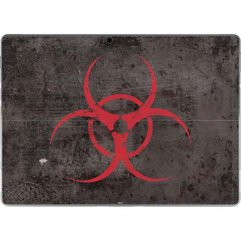 Biohazard Red Surface Pro 9 Skin