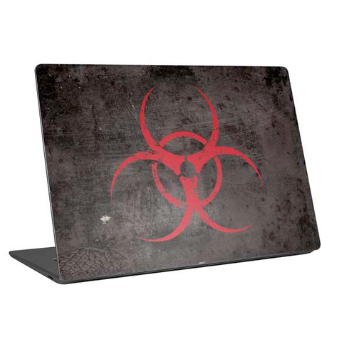 Biohazard Red Universal Laptop 12in (9.8 x 6.8in) Skin
