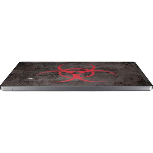 Biohazard Red Universal Laptop 18in (14.6 x 10.6in) Skin