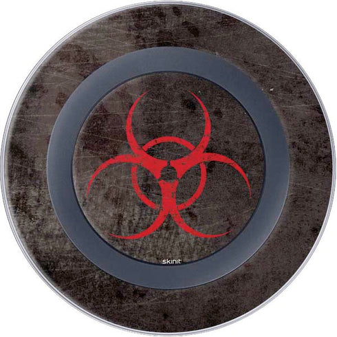 Biohazard Red Wireless Charger Skin