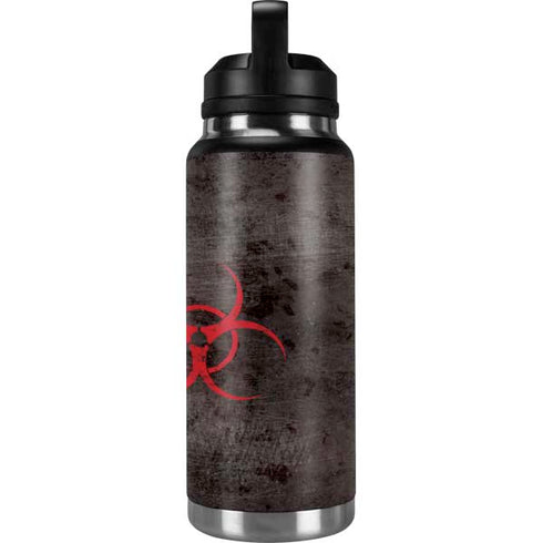 Biohazard Red YETI Rambler 36oz Bottle Skin