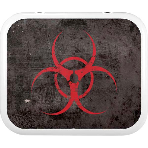 Biohazard Red YETI Roadie 24 Hard Cooler Skin