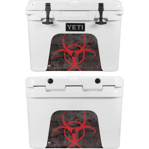 Biohazard Red YETI Tundra 35 Hard Cooler Skin