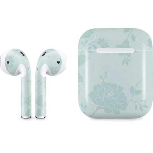 Bird Floral Apple AirPods Skin