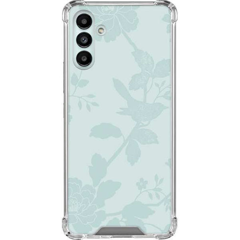 Bird Floral Galaxy A13 5G Clear Case