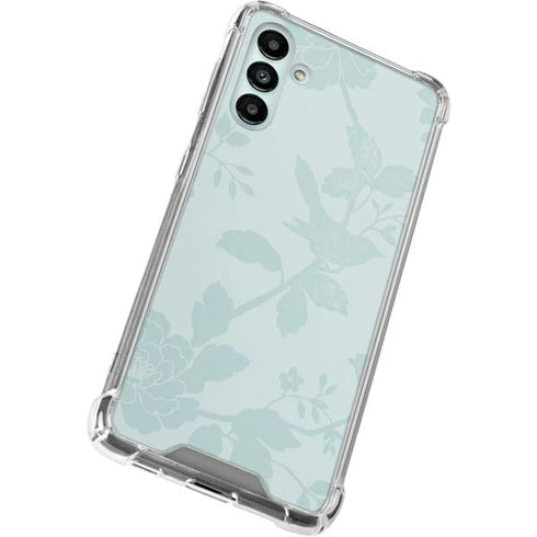 Bird Floral Galaxy A13 5G Clear Case