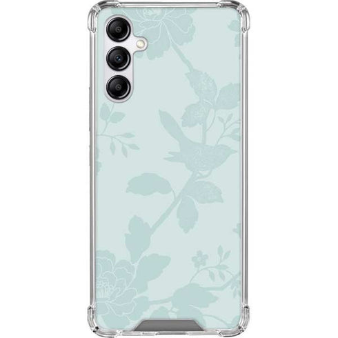 Bird Floral Galaxy A14 5G Clear Case