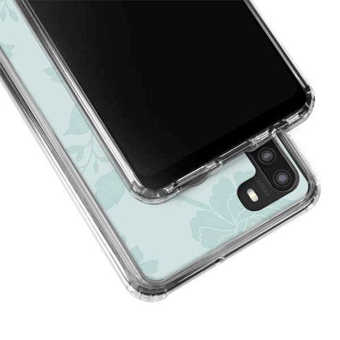 Bird Floral Galaxy A21 Clear Case