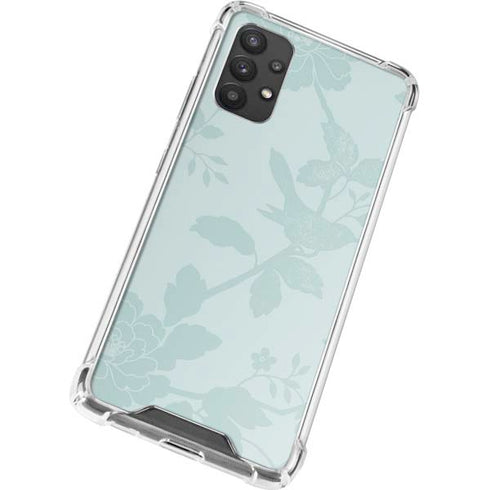 Bird Floral Galaxy A32 5G Clear Case