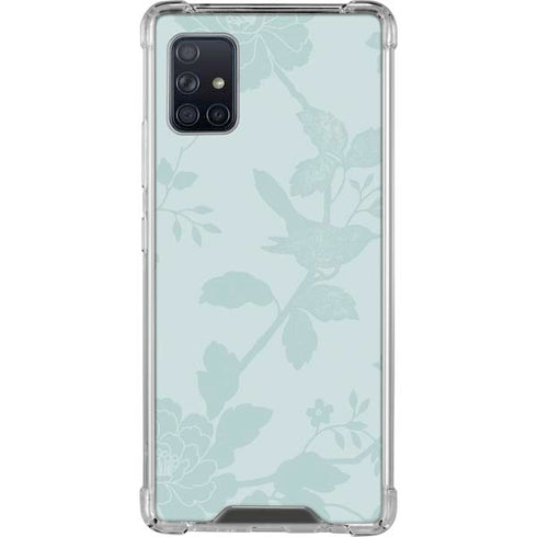 Bird Floral Galaxy A51 5G Clear Case