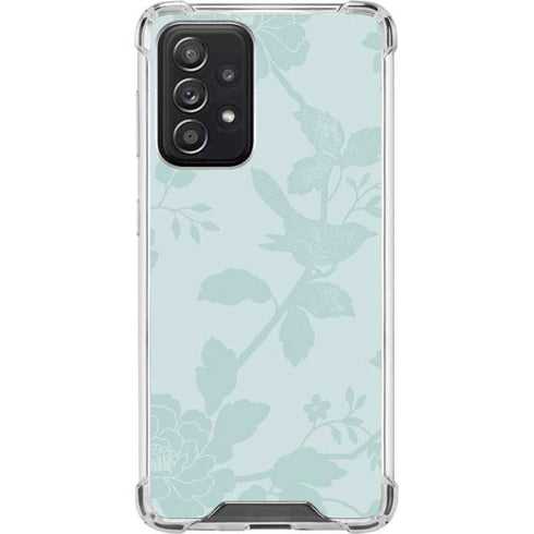 Bird Floral Galaxy A52 5G Clear Case