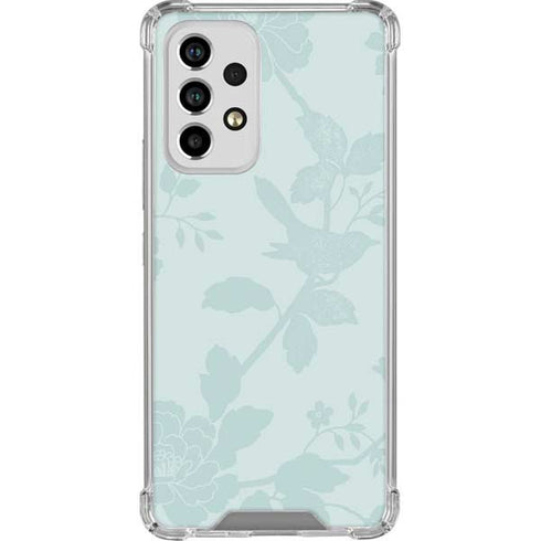 Bird Floral Galaxy A53 5G Clear Case