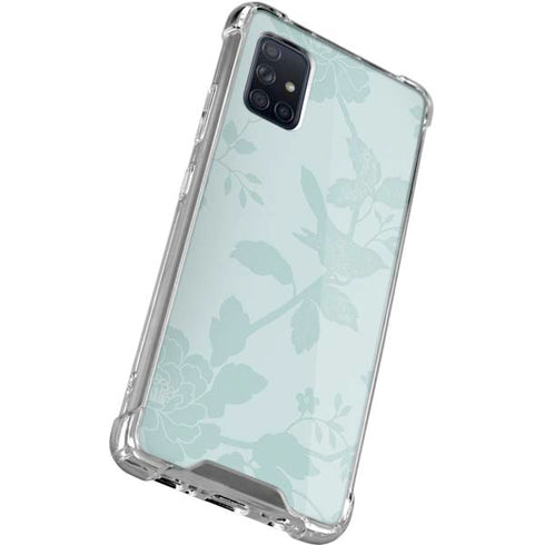 Bird Floral Galaxy A71 5G Clear Case