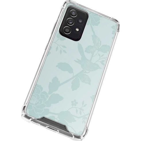 Bird Floral Galaxy A72 5G Clear Case