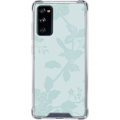 Bird Floral Galaxy S20 FE Clear Case