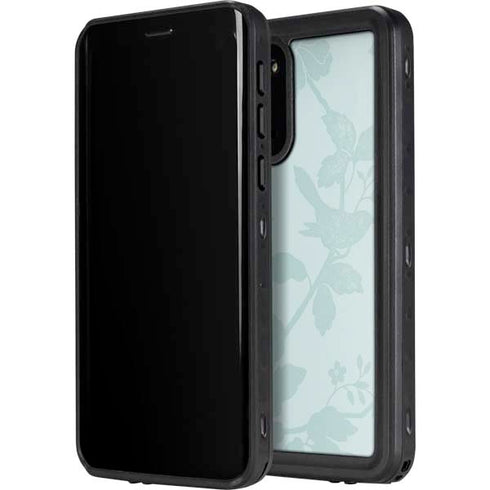 Bird Floral Galaxy S20 Waterproof Case