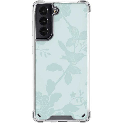 Bird Floral Galaxy S21 5G Clear Case