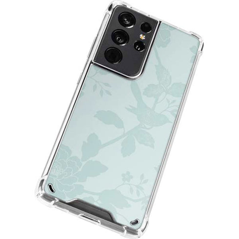 Bird Floral Galaxy S21 Ultra 5G Clear Case