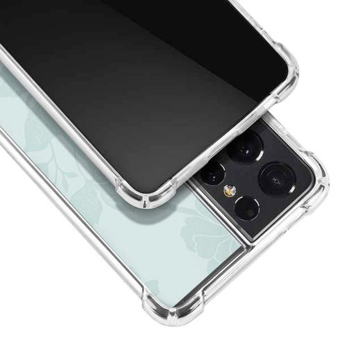 Bird Floral Galaxy S21 Ultra 5G Clear Case
