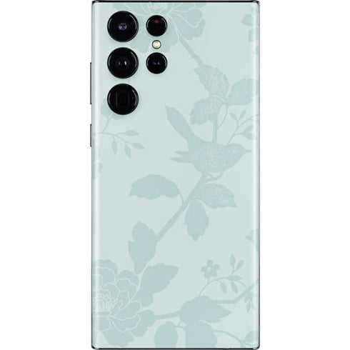 Bird Floral Galaxy S22 Ultra Skin