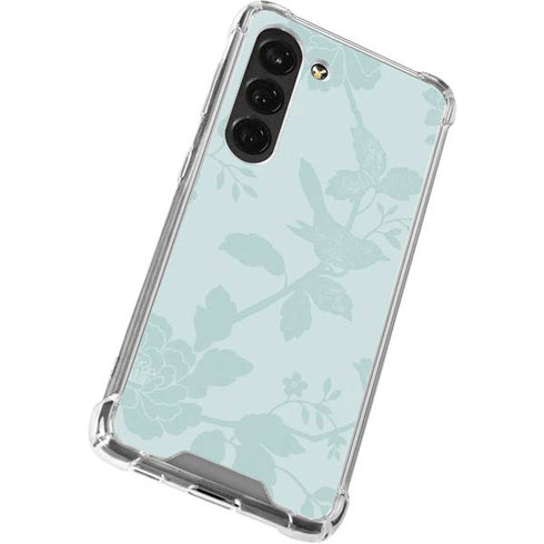 Bird Floral Galaxy S23 Clear Case
