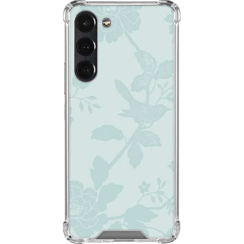 Bird Floral Galaxy S23 Plus Clear Case