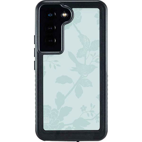 Bird Floral Galaxy S23 Waterproof Case