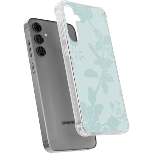Bird Floral Galaxy S24 Plus Clear Case