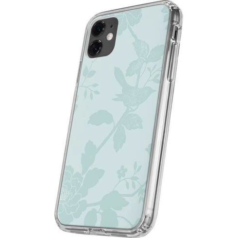 Bird Floral iPhone 11 Clear Case